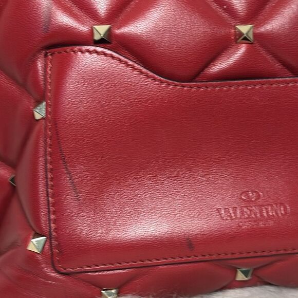 💯 Authentic Valentino Candy Handbag Shoulder Bag Red🍀 - Picture 15 of 16